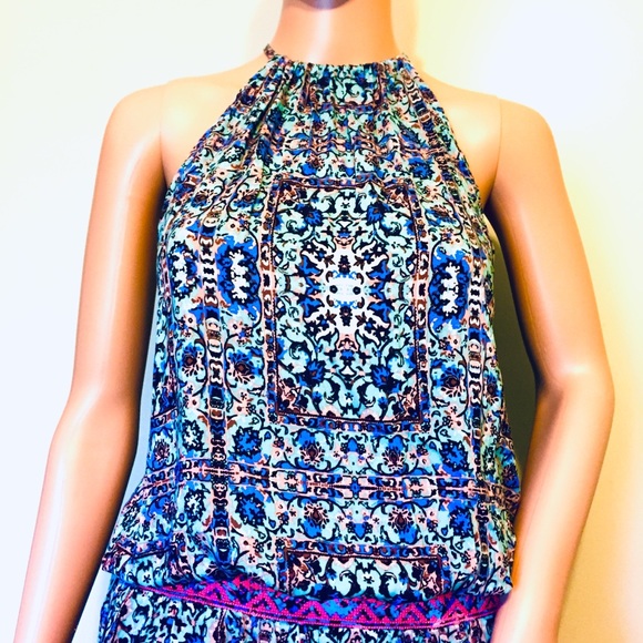 Forever 21 Floral Halter Tunic - Picture 3 of 5